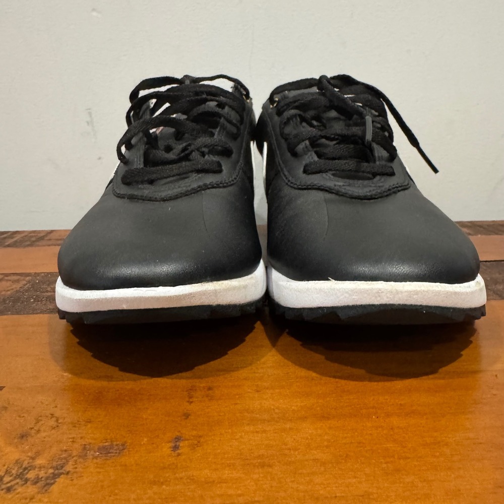 Nike Women's Cortez G Golf Shoes Black White Spikeless Golf Sz 9 CL1670-001 - Picture 3 of 10
